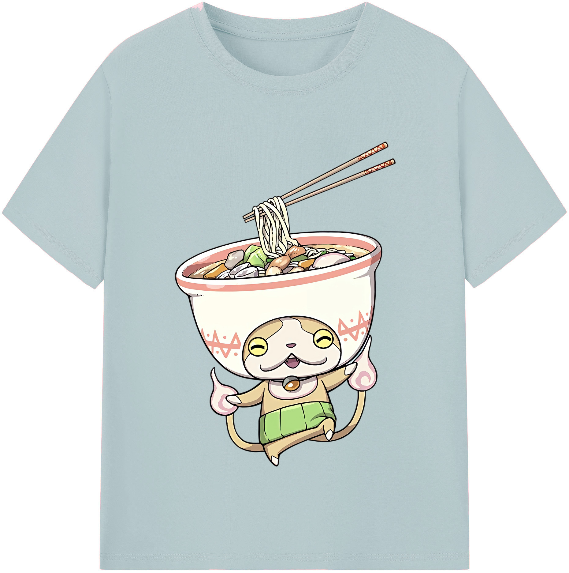 （画像用） 妖怪ウォッチ Yo-kai Watch 綿100％半袖Tシャツ（フロントプリント）